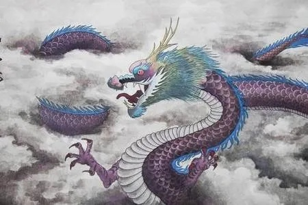 梦见一条大青龙在吃鱼，探索梦境中的神秘象征与深层含义