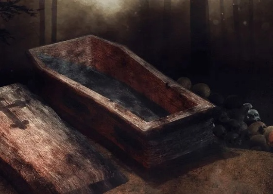 梦见棺材死人在水里的预兆，探索梦境背后的深层含义与心理启示
