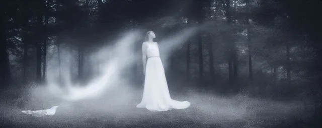 探寻梦境之谜，我晚上梦见一个白衣女鬼的深层解析