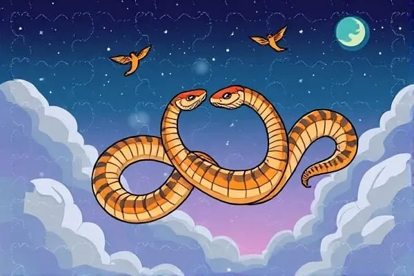 梦见两条蛇，预示未来变化与内心探索的预兆
