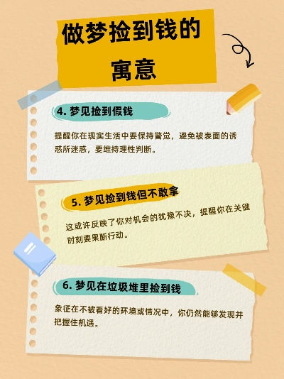 连续两天梦境奇遇，捡钱与手机的深层寓意解析