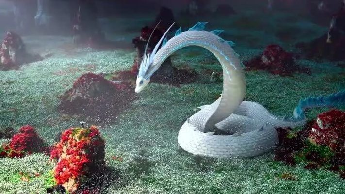 梦境交织，白蛇与灰蛇的奇异对决