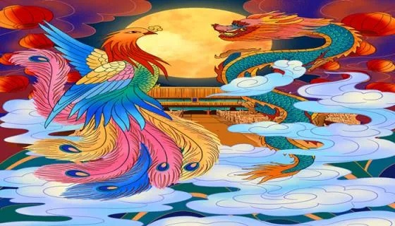 梦到龙和凤凰，古老神话与现代梦境的交织