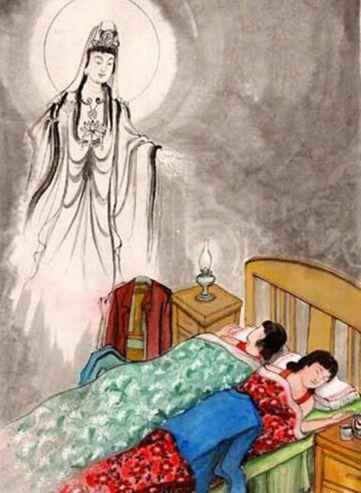 梦境解析，梦到死人活了并去庙里看病