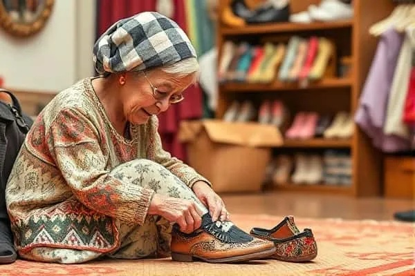 梦境中的温情回归，穿妈妈旧鞋的奇妙之旅