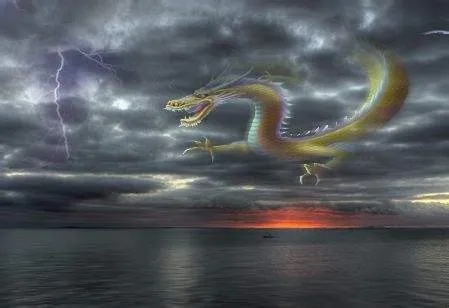 周公解梦，梦见龙在黑云中翻滚的深层含义与预兆