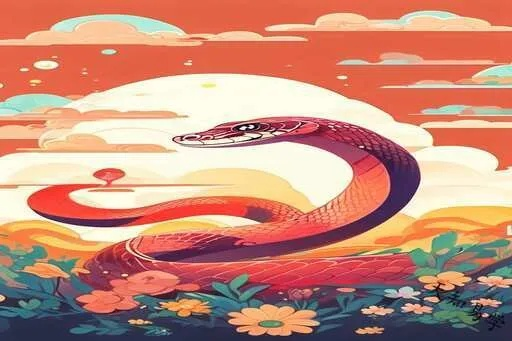 梦境解析，青蛇与红蛇的交织意象