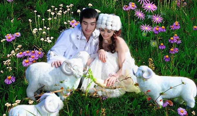 梦境中的婚礼，与陌生人的白色婚纱之旅