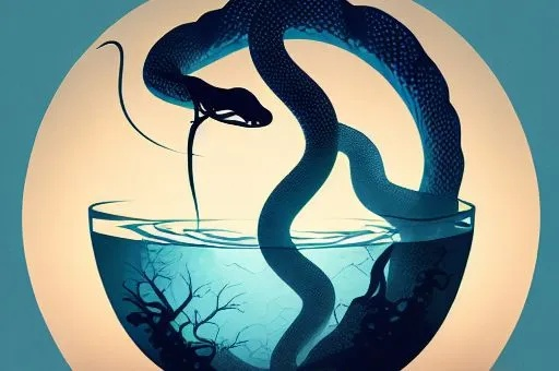 梦境中的蛇影，逃避与纠缠的深层解析