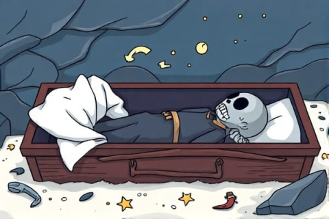 梦见棺材是空的，死人在另一边，探索梦境背后的深层含义