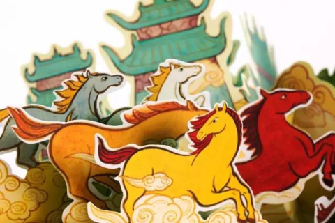 梦境奇遇，彩马飞天化龙，朝圣古庙之谜