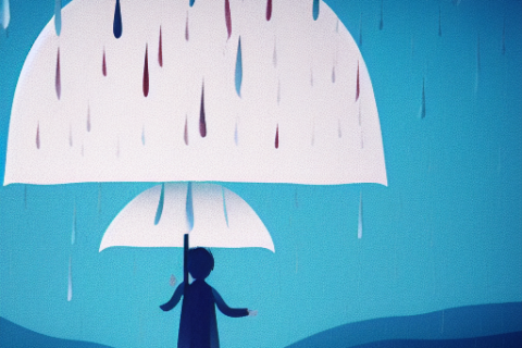 梦见下雨打伞，梦境背后的深层寓意与心理解析