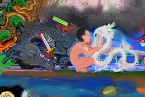 梦见蛇爬在身上，潜意识中的警示与启示