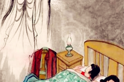 梦回往昔，泪洒亲情，梦见死去妈妈和活着的姐姐一起过世，我大哭又死一次