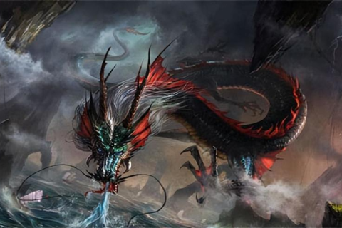 梦见龙，古老神话与现代梦境的交织