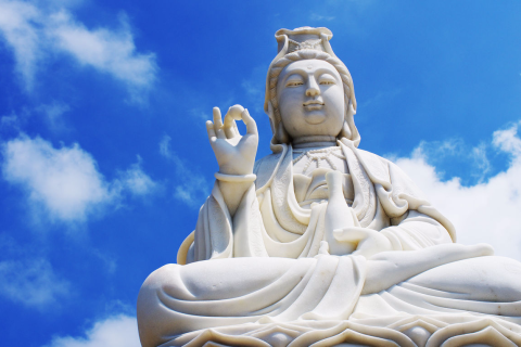 梦见观音菩萨，心灵的净化与指引
