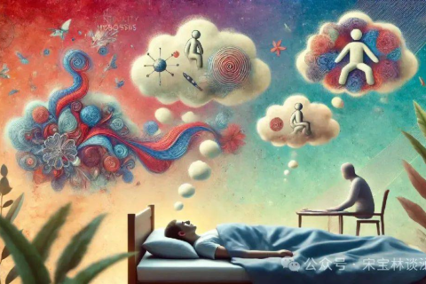 梦境交织的亲密与界限，解析梦中与伴侣及友人共寝的寓意