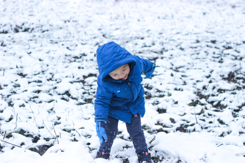 梦见自己小孩去淋雪，寓意与解析