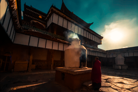 梦境探秘，被捉入寺庙遇见高人，心灵深处的启示与觉醒