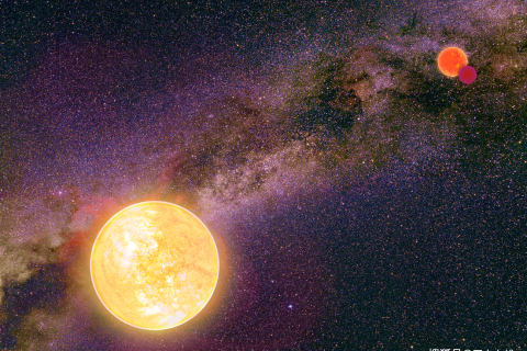 梦幻双星，梦见太阳与月亮共舞的天际奇景