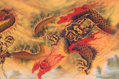 梦境中的龙舞，探索做梦梦见龙的深层含义与象征