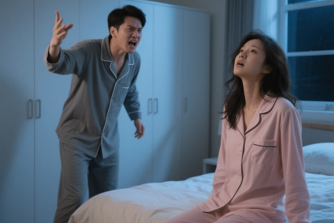 梦境解析，男人行凶，妻子舍命相救
