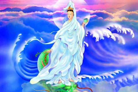 梦境启示，观音菩萨的降临，心灵深处的呼唤与指引