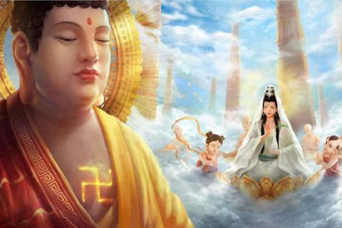梦见别人观音菩萨旁边开了好大一快地，解读梦境中的神圣与富饶