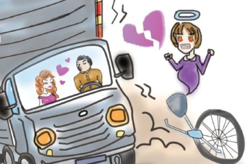 梦见自己老婆把自己扔路上开车走了，情感疏离与内心焦虑的梦境解析