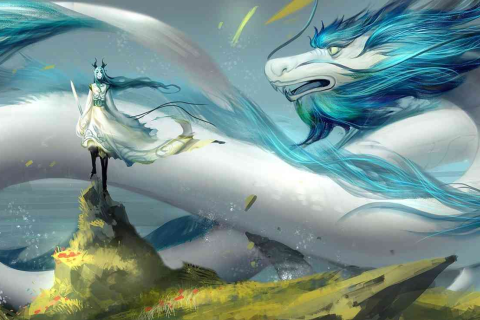 梦境奇遇，梦见龙在飞，自己在龙身上奔跑的深层解析