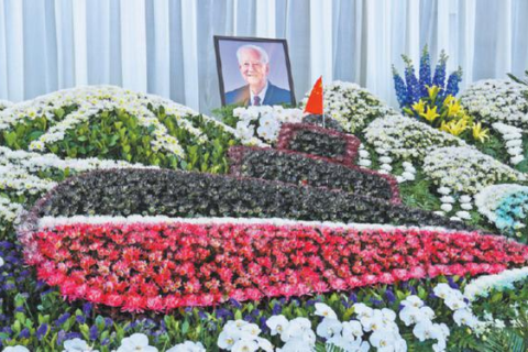 梦见自己死了还看到花圈写着自己的名字，梦境背后的深层含义与解析
