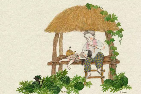 梦见与逝去母亲共赴田园拾柴，心灵的慰藉与深层寓意