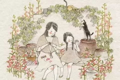 梦回往昔，与已故母亲的心灵对话，一场关于爱与怀念的梦境解析