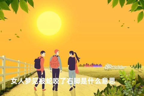 女人梦见蛇把自己的脚咬流血，梦境背后的深层含义与解析