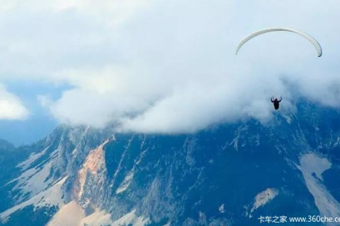 翱翔梦境，高空中的自我探索与心灵释放
