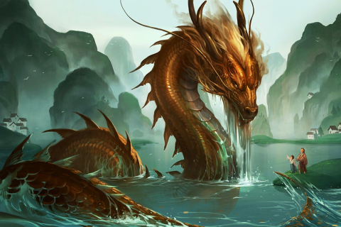 梦境解析，梦见黑色龙的象征意义