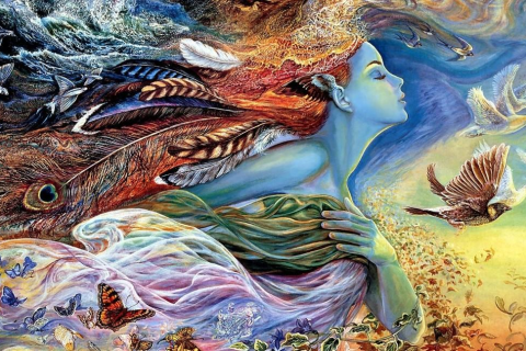 梦境中的神秘对话，白色鸟化为女子，寓意何在？